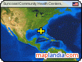 Suncoast Community Health Centers,  satellite map