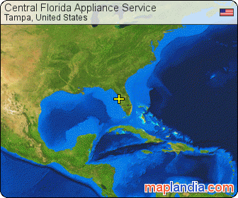 Central Florida Appliance Service satellite map