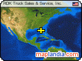 RDK Truck Sales & Service, Inc. satellite map