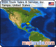 RDK Truck Sales & Service, Inc. satellite map