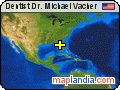 Dentist Dr. Michael Vacher satellite map