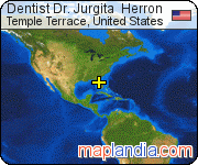 Dentist Dr. Jurgita  Herron satellite map