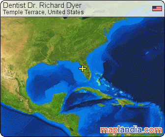 Dentist Dr. Richard Dyer satellite map