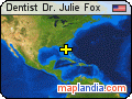 Dentist Dr. Julie Fox satellite map