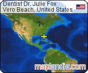 Dentist Dr. Julie Fox satellite map