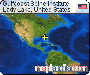 Gulfcoast Spine Institute satellite map