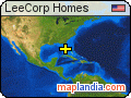 LeeCorp Homes satellite map