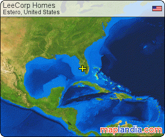 LeeCorp Homes satellite map