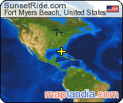 SunsetRide.com satellite map