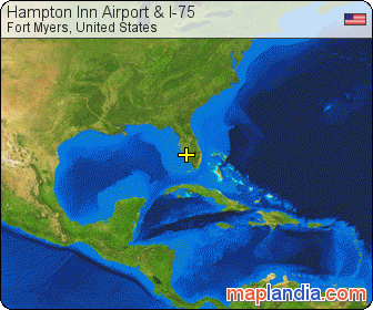 Hampton Inn Airport & I-75 satellite map