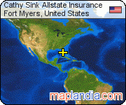 Cathy Sink Allstate Insurance satellite map