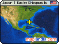 Jason B Kaster Chiropractic satellite map