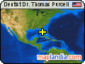 Dentist Dr. Thomas Purcell satellite map