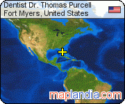 Dentist Dr. Thomas Purcell satellite map