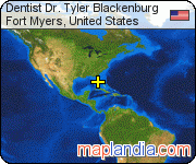 Dentist Dr. Tyler Blackenburg satellite map