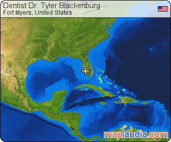 Dentist Dr. Tyler Blackenburg satellite map