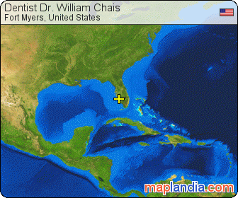 Dentist Dr. William Chais satellite map