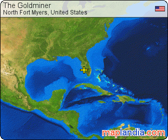 The Goldminer satellite map