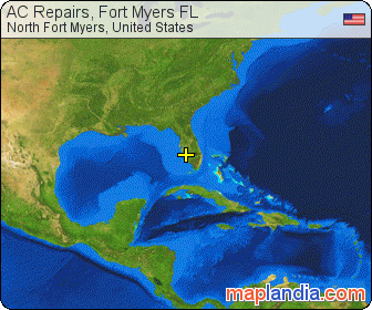 AC Repairs, Fort Myers FL satellite map