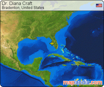 Dr. Diana Craft satellite map