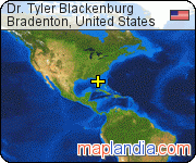 Dr. Tyler Blackenburg satellite map