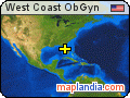 West Coast ObGyn satellite map