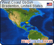 West Coast ObGyn satellite map