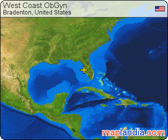 West Coast ObGyn satellite map