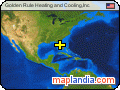 Golden Rule Heating and Cooling,Inc satellite map