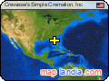 Crevasse's Simple Cremation, Inc satellite map