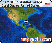 Dentist Dr. Manuel Seage satellite map