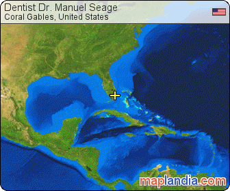 Dentist Dr. Manuel Seage satellite map