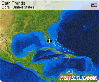 Bath Trends satellite map