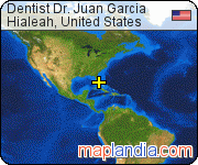 Dentist Dr. Juan Garcia satellite map