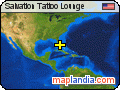 Salvation Tattoo Lounge satellite map