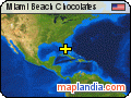 Miami Beach Chocolates satellite map