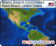 Miami Beach Chocolates satellite map