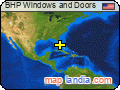 BHP Windows and Doors satellite map