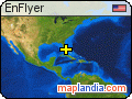 EnFlyer satellite map