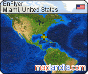 EnFlyer satellite map