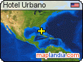 Hotel Urbano satellite map