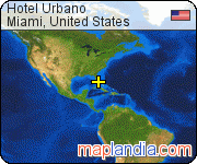 Hotel Urbano satellite map