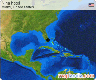 Nina hotel satellite map