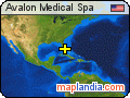 Avalon Medical Spa satellite map