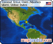 Coconut Grove Claim Adjusters satellite map