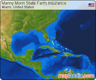 Manny Morin State Farm Insurance satellite map