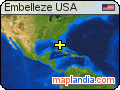 Embelleze USA satellite map
