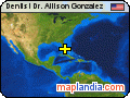 Dentist Dr. Allison Gonzalez satellite map