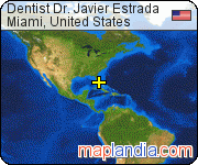 Dentist Dr. Javier Estrada satellite map