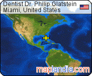 Dentist Dr. Philip Glatstein satellite map